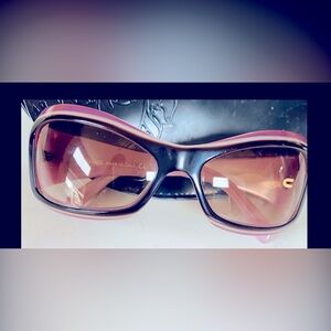 Versace vintage brown purple sunglasses
